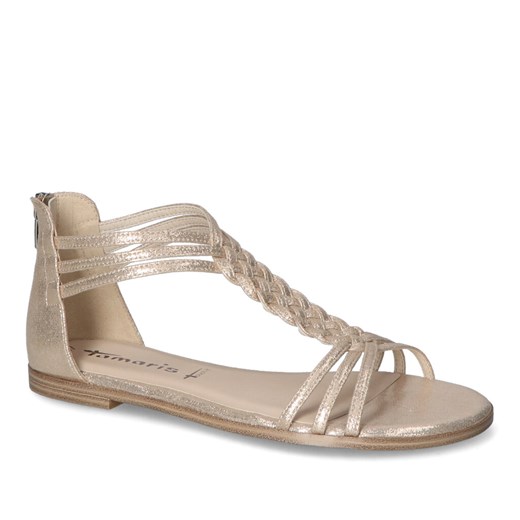 Sandały Tamaris 1-28144-20/909 Złote ze sklepu Arturo-obuwie w kategorii Sandały damskie - zdjęcie 160084594