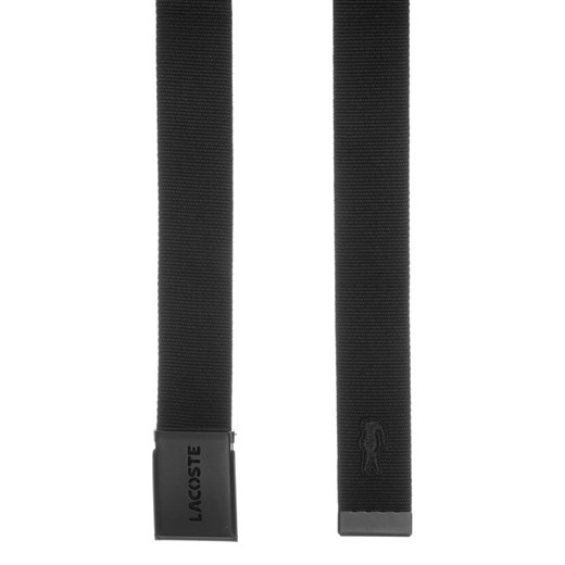 Lacoste Pasek black zalando paski