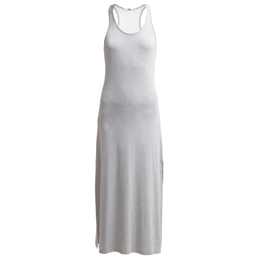 LTB VAFARA Długa sukienka grey melange zalando  abstrakcyjne wzory
