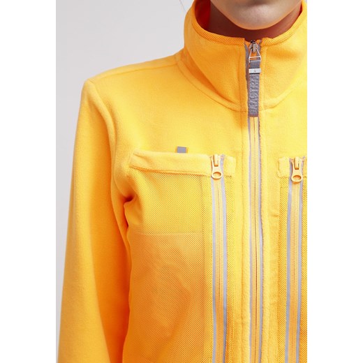 Gaastra MIDNIGHT SEA Kurtka z polaru orange pop zalando zolty bez wzorów/nadruków