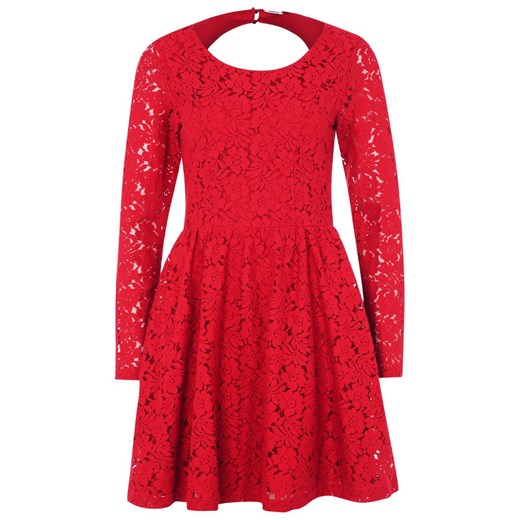ONLY Sukienka letnia jester red zalando pomaranczowy bez wzorów/nadruków