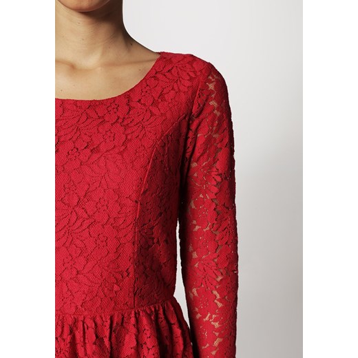 ONLY Sukienka letnia jester red zalando czerwony mat