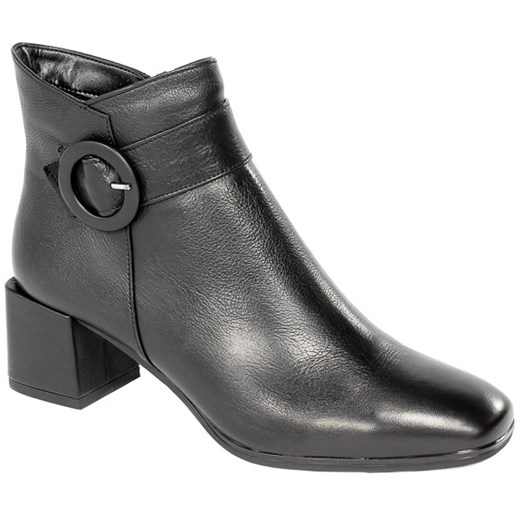 Botki Kaniowski na jesień eleganckie na obcasie