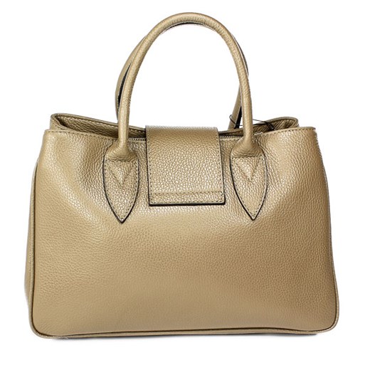 Shopper bag Toscanio do ręki matowa elegancka 