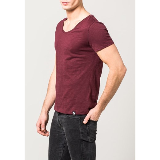 YOUR TURN Tshirt basic bordeaux zalando czerwony krótkie