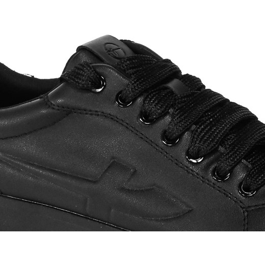Sneakersy Tamaris 1-23850-20 007 Black UNI Skóra ze sklepu EuroButy.com.pl w kategorii Buty sportowe damskie - zdjęcie 160250230