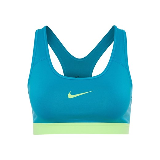 Nike Performance PRO CLASSIC Biustonosz sportowy blue lagoon/flash lime/ flash lime zalando niebieski fitness