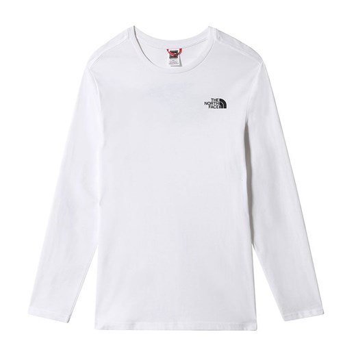 Koszulka The North Face Easy 0A2TX1FN41 - biała ze sklepu streetstyle24.pl w kategorii Bluzy męskie - zdjęcie 160263880