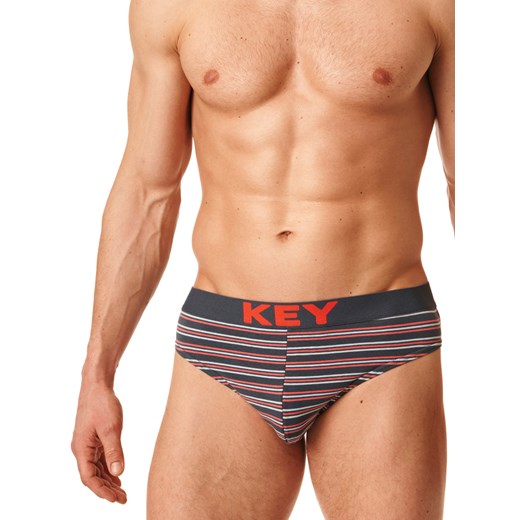 Męski slipy w paski 2 szt. - M Key M PH KEY Sp. z o.o.