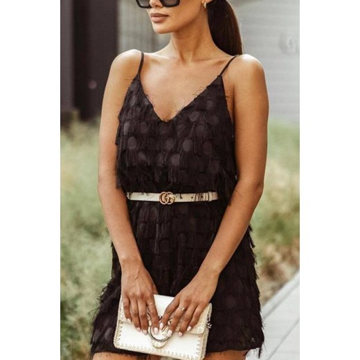 Sukienka IVET mini w stylu boho luźna