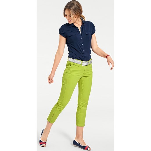 Heine Dżinsy w kolorze limonkowym Heine 36 promocja Limango Polska