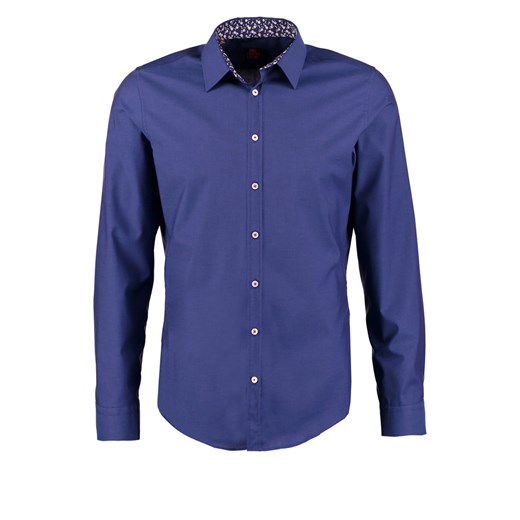 Seidensticker Uno Super Slim SLIM FIT Koszula biznesowa dunkelblau zalando niebieski bawełna