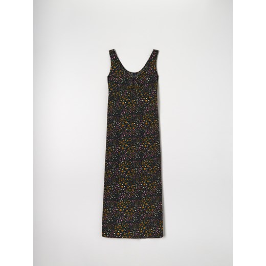 Sinsay - Sukienka maxi w kwiaty - Wielobarwny Sinsay XXS Sinsay