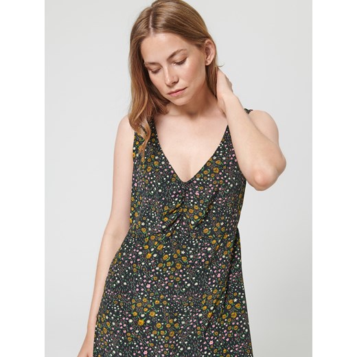 Sinsay - Sukienka maxi w kwiaty - Wielobarwny Sinsay XXL Sinsay