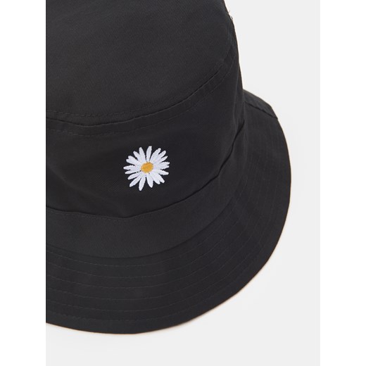 Sinsay - Kapelusz bucket hat - Czarny Sinsay Jeden rozmiar promocyjna cena Sinsay