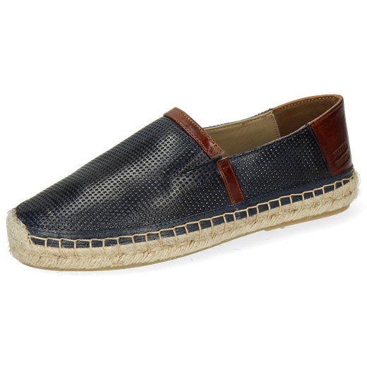 Espadryle damskie Melvin & Hamilton z tkaniny płaskie casualowe