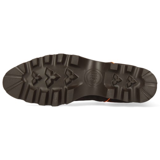 Buty zimowe męskie Melvin & Hamilton bez zapięcia brązowe eleganckie casual jesienne