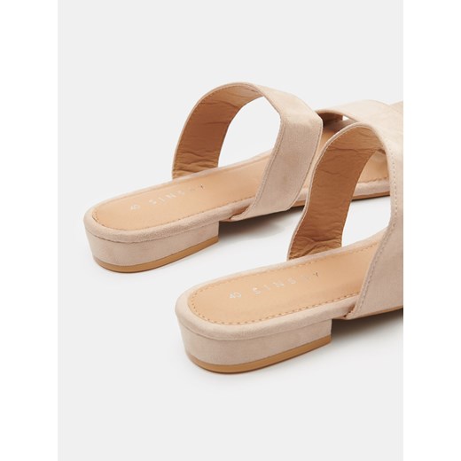 Sinsay - Klapki - Beżowy Sinsay 38 Sinsay