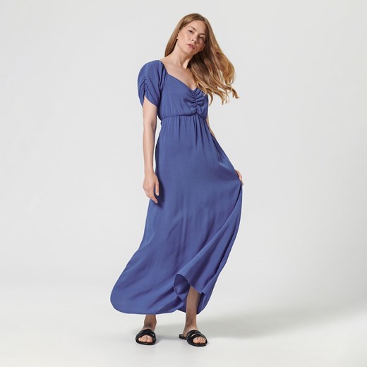 Sinsay - Sukienka midi - Niebieski Sinsay L Sinsay