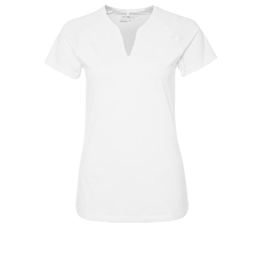 Nike Golf Koszulka sportowa white zalando bialy bez wzorów/nadruków