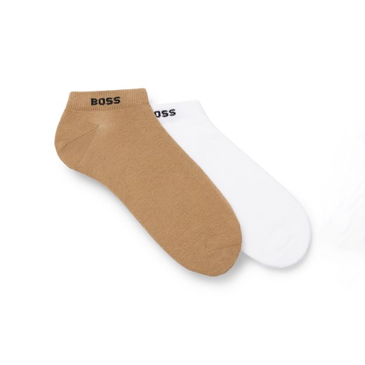 Zestaw 2 par niskich skarpet męskich Boss 50467730 Medium Beige 261 dostępne inne rozmiary eobuwie.pl