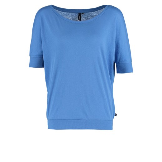 s.Oliver Denim Tshirt basic sky blue zalando niebieski abstrakcyjne wzory