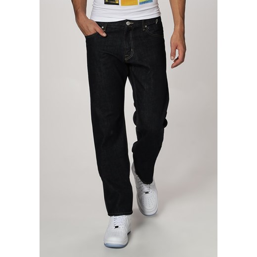 Quiksilver HIGH FORCE  Jeansy Relaxed fit rinse zalando czarny jeans