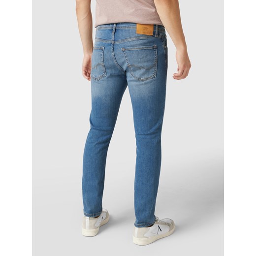 Jeansy w dekatyzowanym stylu o kroju slim fit z niskim stanem Jack & Jones 33/32 Peek&Cloppenburg 
