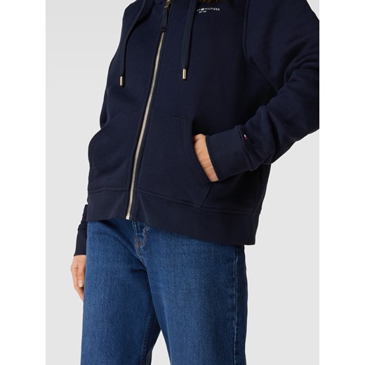 Bluza rozpinana w jednolitym kolorze model ‘MINI’ Tommy Hilfiger S wyprzedaż Peek&Cloppenburg 