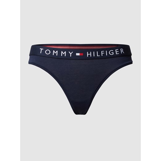 Stringi z elastycznym pasem z logo Tommy Hilfiger M Peek&Cloppenburg 