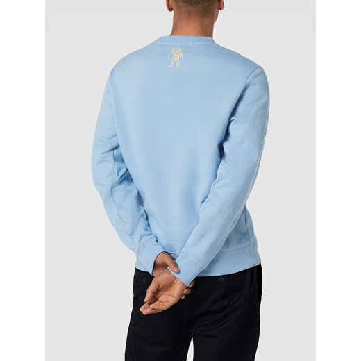 Billionaire Boys Club bluza męska niebieska bawełniana