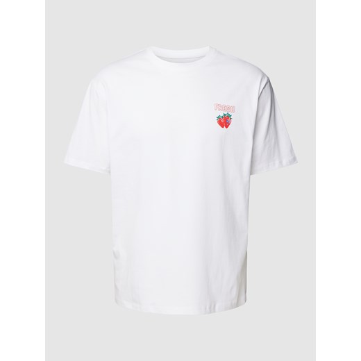 T-shirt z nadrukiem z logo XXXL promocja Peek&Cloppenburg 