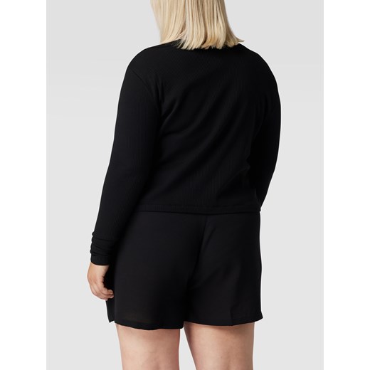 Bolerko PLUS SIZE z efektem prążkowania 54 okazyjna cena Peek&Cloppenburg