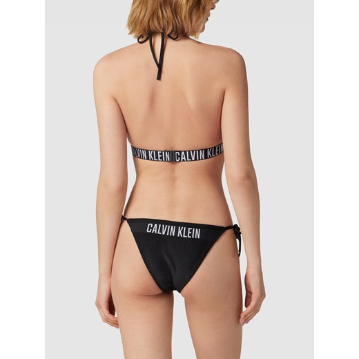 Top bikini z detalem z logo model ‘INTENSE POWER’ Calvin Klein Underwear S promocyjna cena Peek&Cloppenburg