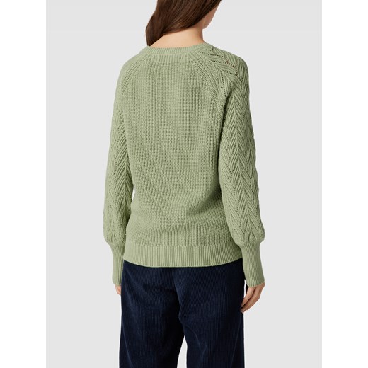 Sweter z dzianiny z fakturowanym wzorem model ‘NICOLA’ Vero Moda L Peek&Cloppenburg 