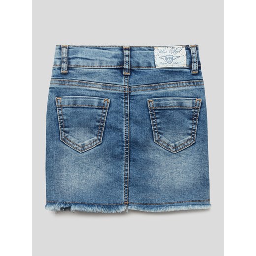 Spódnica jeansowa z naszywką z logo Blue Effect 92 Peek&Cloppenburg 
