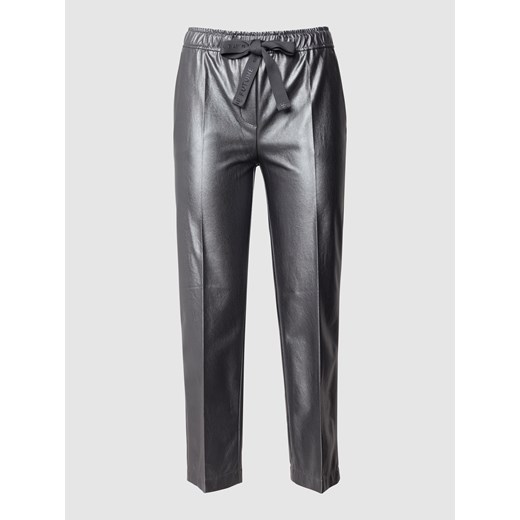 Spodnie materiałowe z błyszczącym efektem model ‘Colette’ Cambio 40 Peek&Cloppenburg 