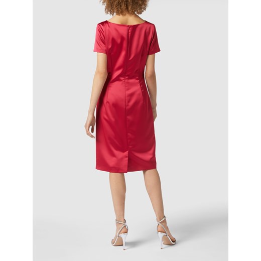 Sukienka koktajlowa z satyny Swing 44 Peek&Cloppenburg