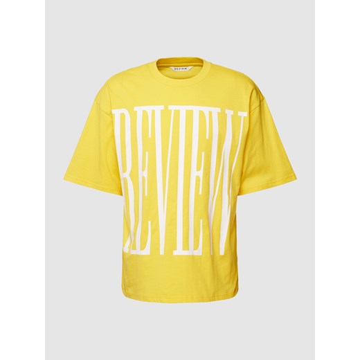 T-shirt z nadrukiem z logo Review S Peek&Cloppenburg 