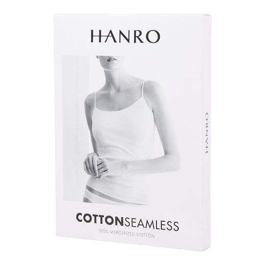 Podkoszulka z bawełny merceryzowanej model ‘Cotton Seamless’ Hanro L Peek&Cloppenburg 