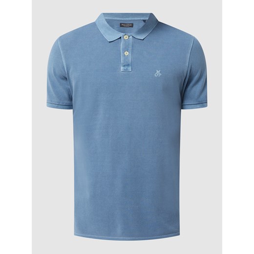 T-shirt męski niebieski Marc O'Polo bawełniany 