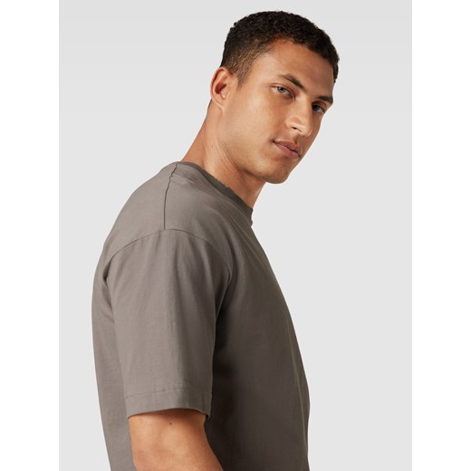 T-shirt z okrągłym dekoltem model ‘TOMMY’ Drykorn L Peek&Cloppenburg  okazyjna cena