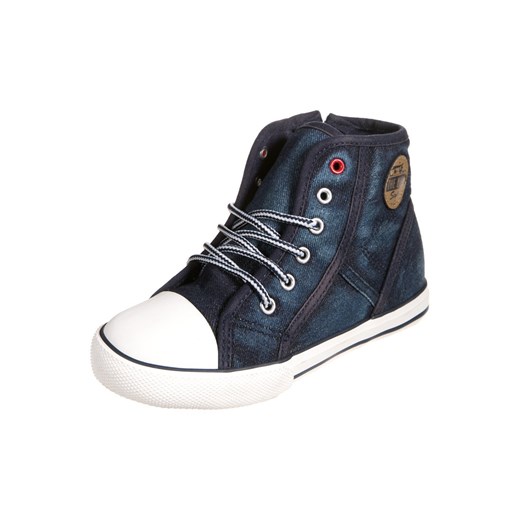 STUPS Tenisówki i Trampki wysokie jeans blue zalando szary denim