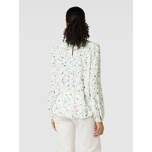 Bluzka z kwiatowym wzorem z czystej wiskozy model ‘MALIDA’ Selected Femme 38 Peek&Cloppenburg  okazja