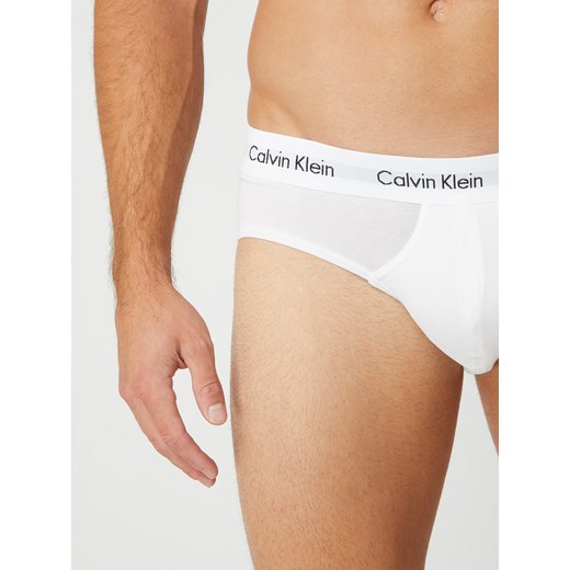 Slipy z bawełny mieszanej w zestawie 3 szt. Calvin Klein Underwear XS Peek&Cloppenburg 