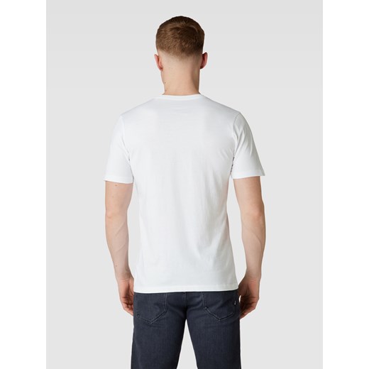 T-shirt z okrągłym dekoltem model ‘Vega’ Knowledge Cotton Apparel S Peek&Cloppenburg 
