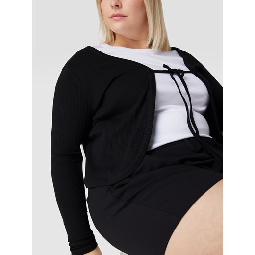 Bolerko PLUS SIZE z efektem prążkowania 54 Peek&Cloppenburg okazja