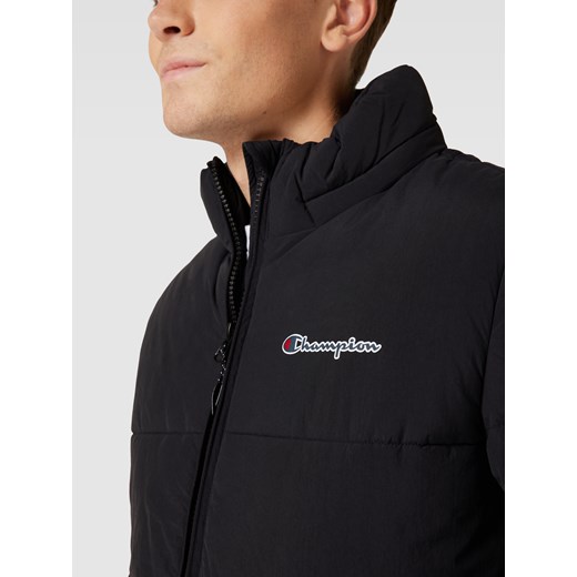 Pikowana kurtka z kapturem z nadrukiem z logo Champion XXL Peek&Cloppenburg 