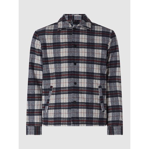 Koszula flanelowa o kroju comfort fit z listwą z zatrzaskami model ‘Arn’ XL Peek&Cloppenburg 