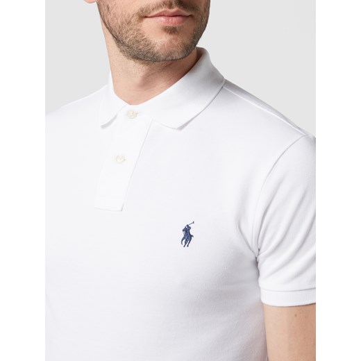 Koszulka polo o kroju Slim Fit z logo Polo Ralph Lauren XXL Peek&Cloppenburg  promocja